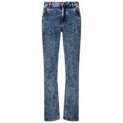 Versace Kinder Exisex Jeans mavi