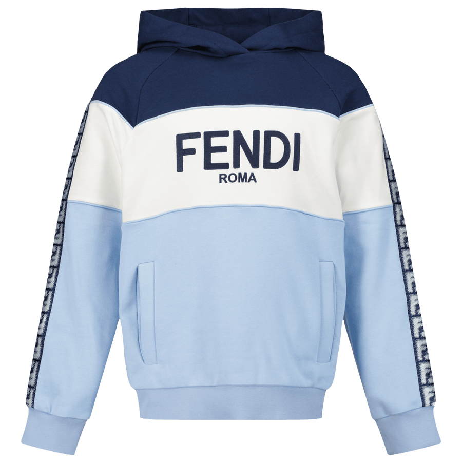 Fendi Kinder Jongens Trui Licht Blauw