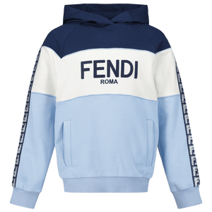 Fendi Kinder Jongens Trui Licht Blauw 3Y