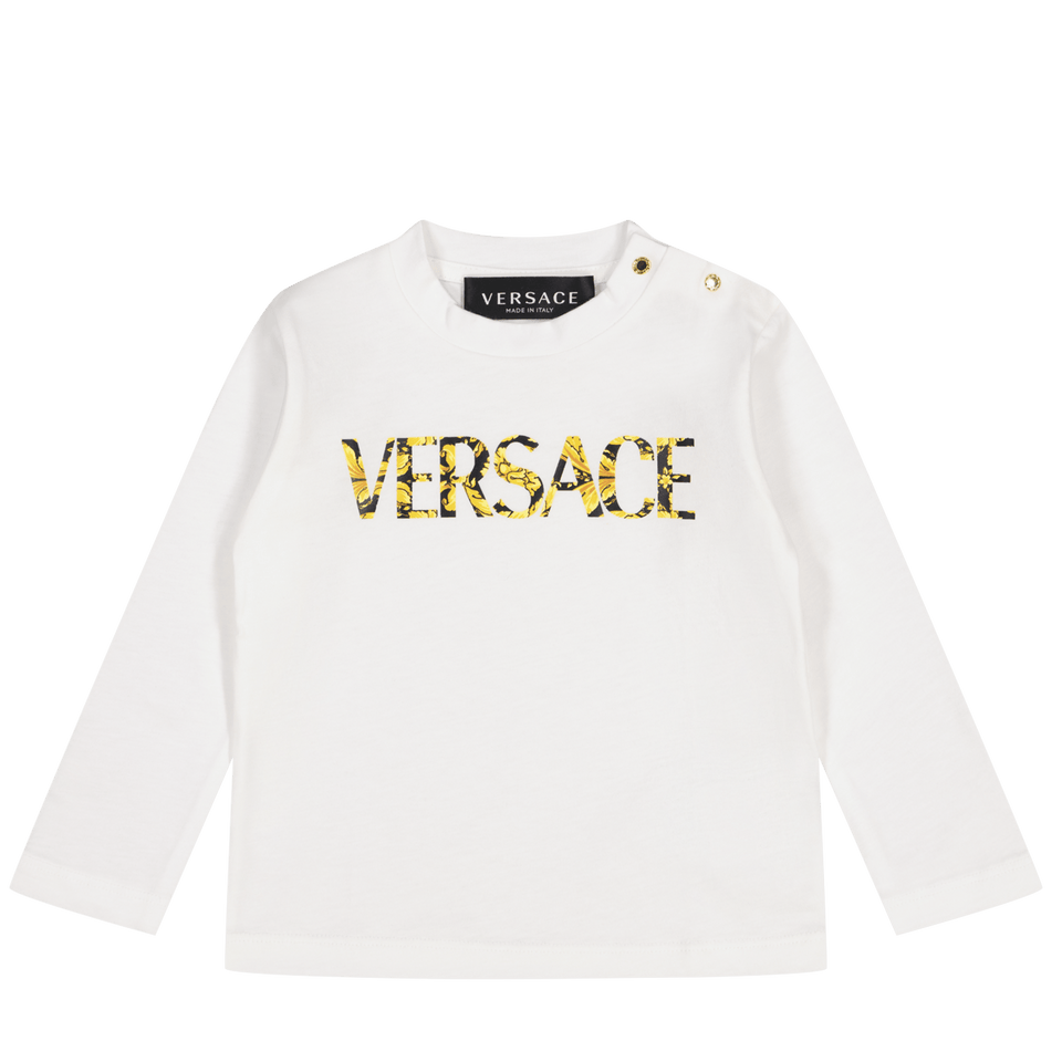 Versace Baby Unisex T-Shirt White