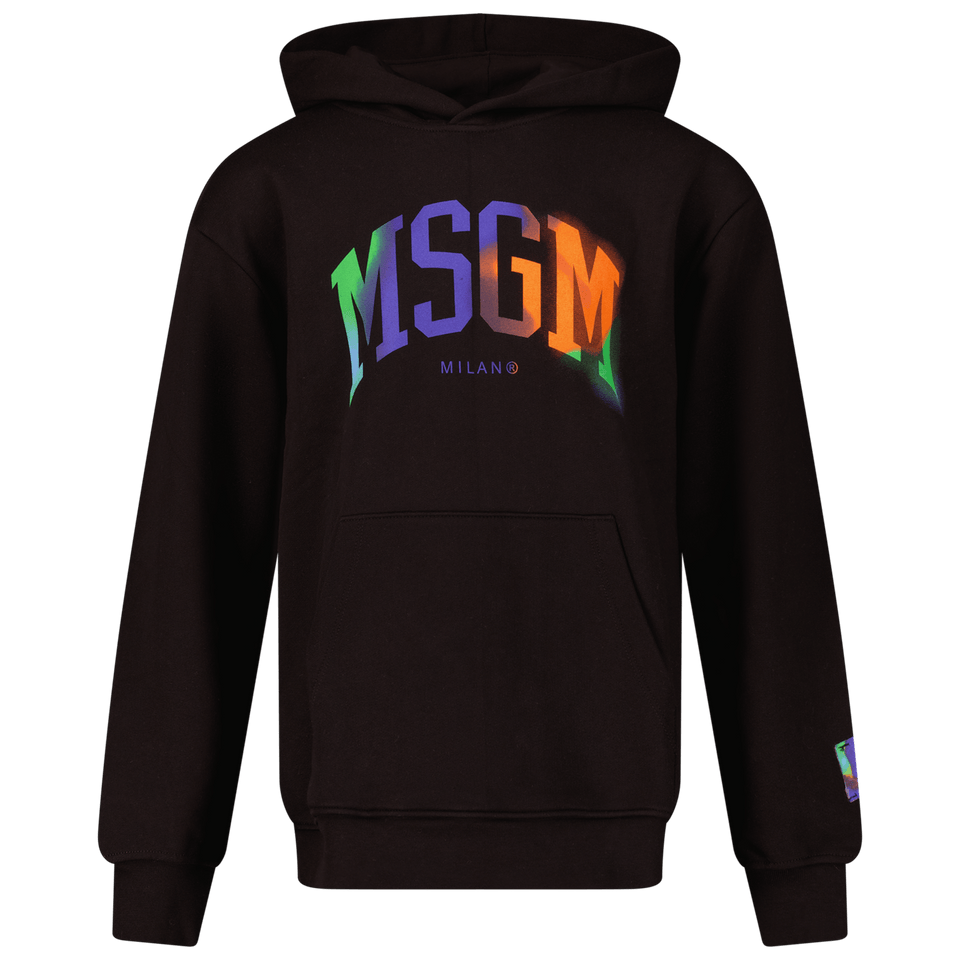 MSGM Kids Boys Sweater Black