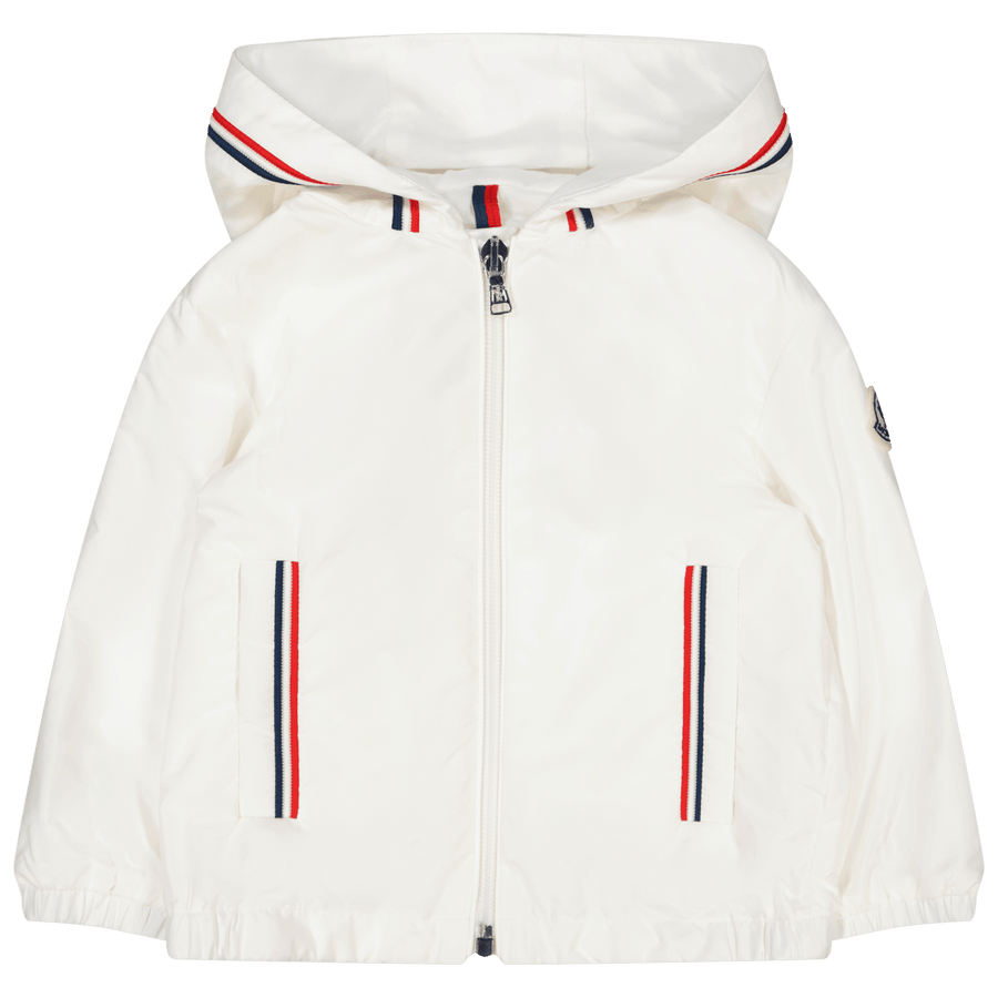 Moncler Baby Jongens Jas Wit
