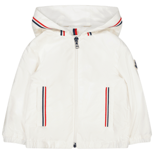 Moncler Baby Jongens Jas Wit 3/6