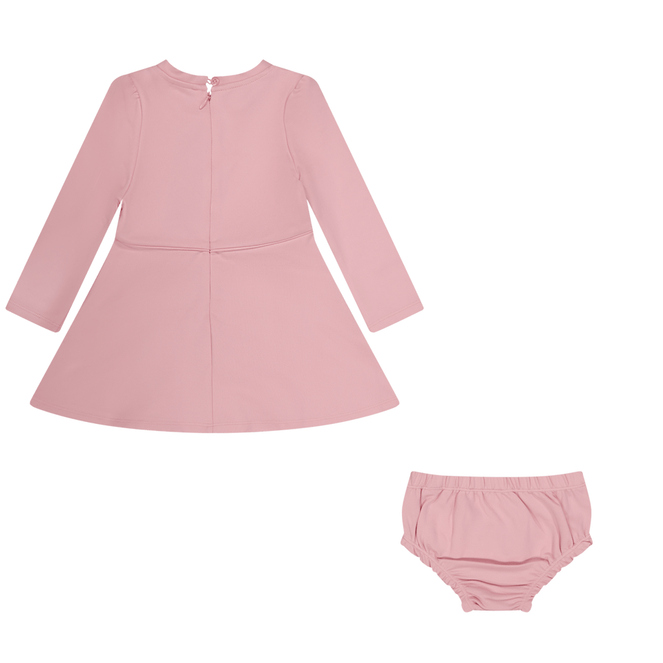 Guess Baby Girls Dress Light Pink