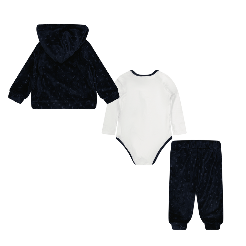 Guess Baby Unisex Set Navy