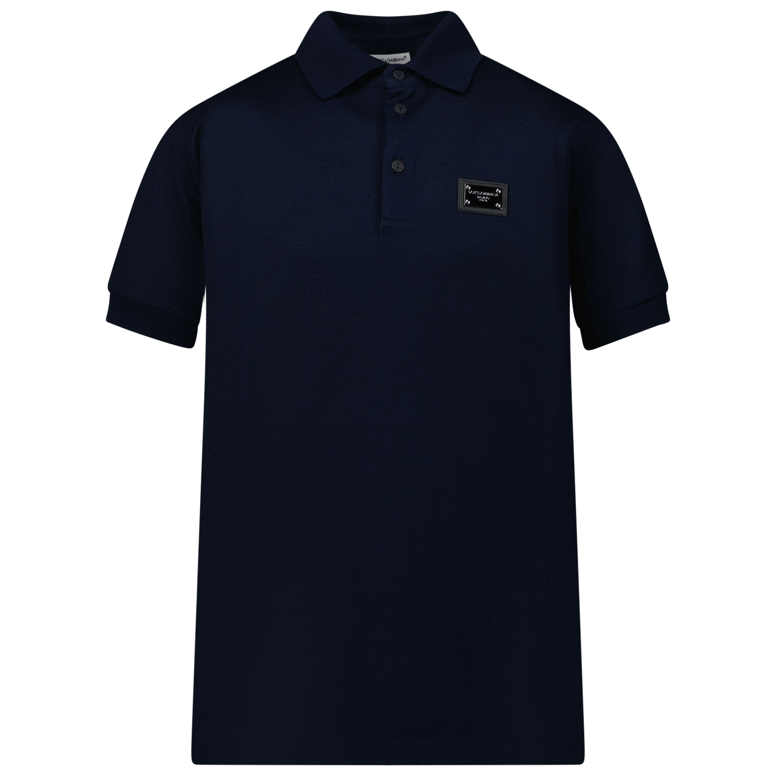 Dolce & Gabbana Kids Boys Polo Navy