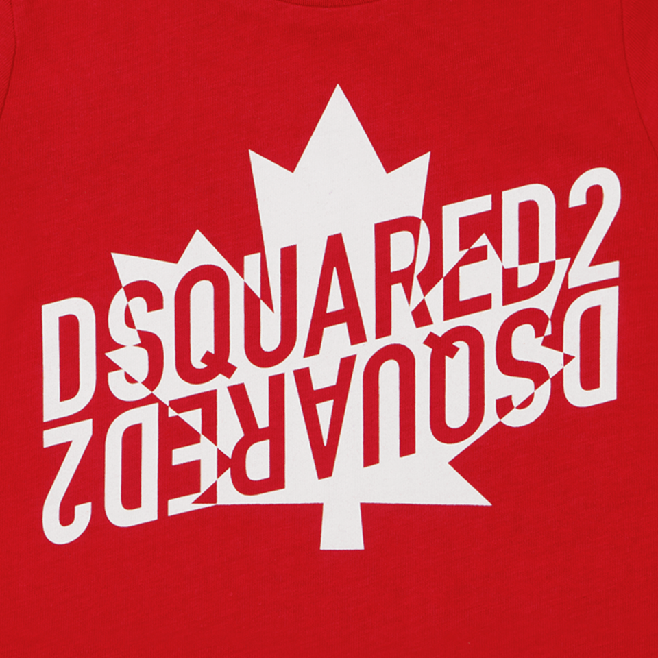 Dsquared2 Baby Unisex T-Shirt Red