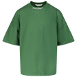 Palm Angels Kids Unisex T-Shirt Green