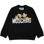 Moschino Bebek Unisex Sweater Siyah