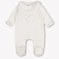 First Baby Meisjes Boxpakje In Off White