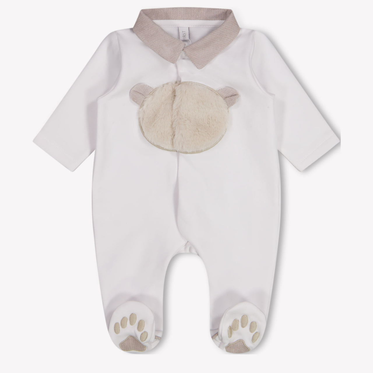 First Baby Unisex Romper in Off-White