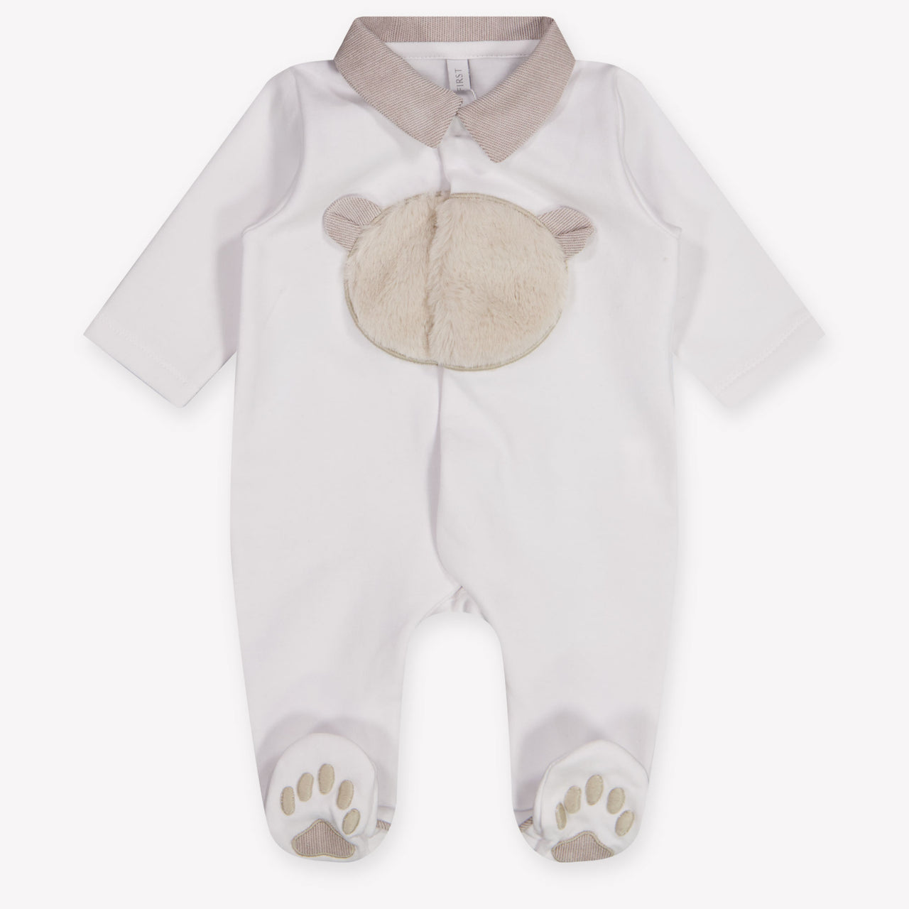 First Baby Unisex Romper in Off-White