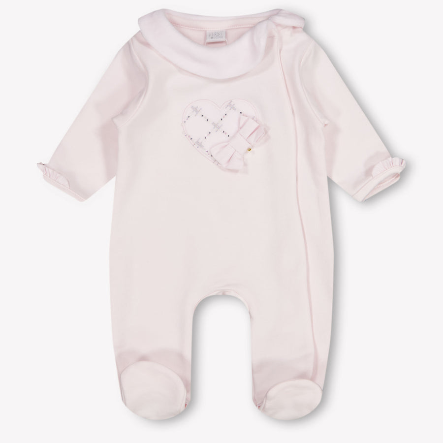 First Baby Meisjes Boxpakje In Licht Roze