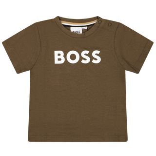 Boss Baby Boys T-Shirt Khaki