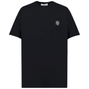 Stone Island Çocuk Boys T-Shirt Siyah