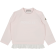 Moncler Baby Meisjes T-Shirt Licht Roze 3/6