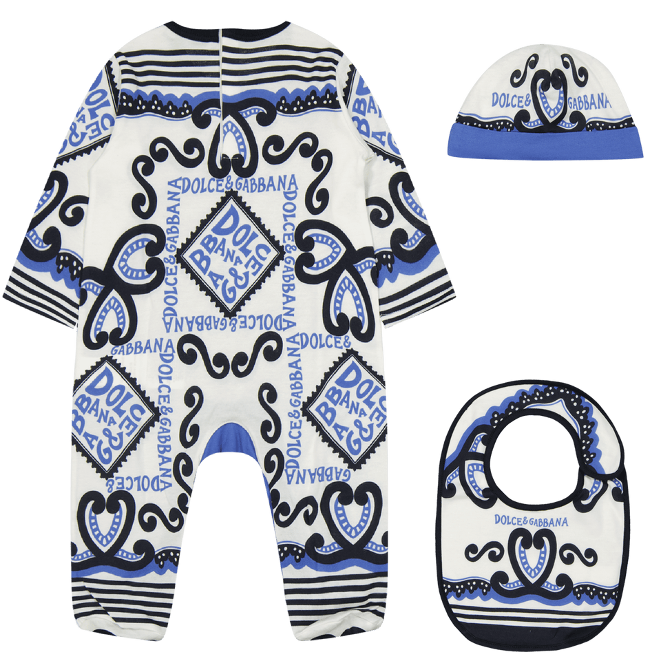Dolce & Gabbana Baby Jongens Boxpakje Licht Blauw
