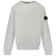 Stone Island Kinder Jongens Trui Off White - Superstellar