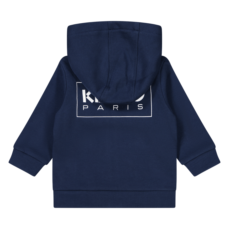 Kenzo kids Baby Boys Vest Navy