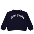 Palm Angels Baby Boys Sweater Navy