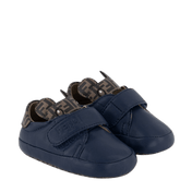 Fendi Baby Unisex Shoes Blue