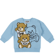 Moschino Baby Boys Sweater Light Blue