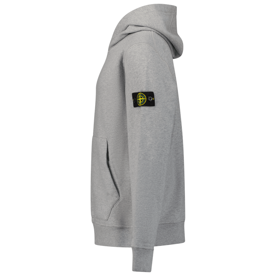 Stone Island Kinder Jongens Trui Licht Grijs - Superstellar
