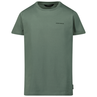 Airforce Kids Boys T-Shirt Olive Green