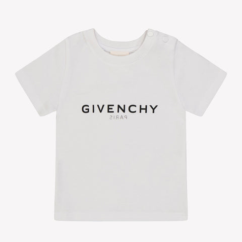 Givenchy Baby Unisex T-Shirt In Wit