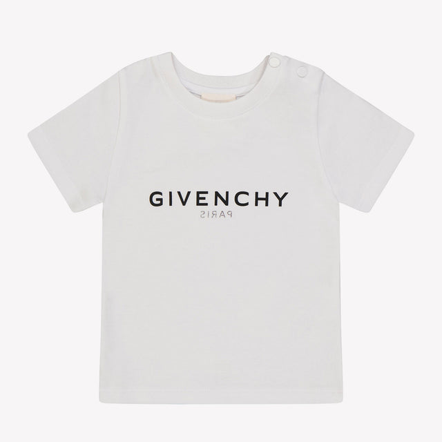 Givenchy Baby Unisex T-Shirt In Wit