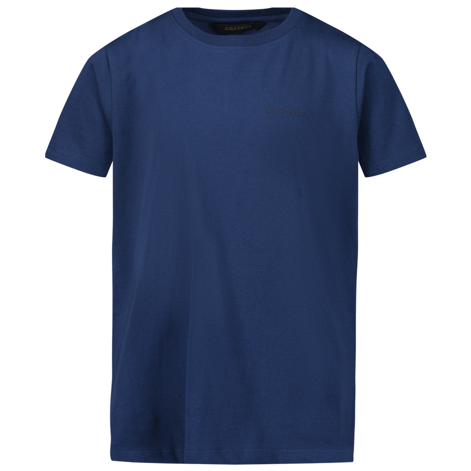 Airforce Kids Boys T-Shirt Blue