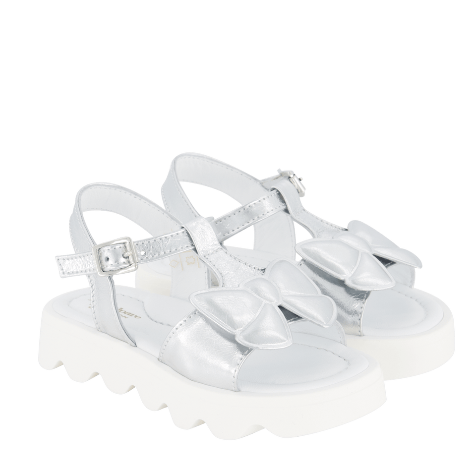 Andrea Montelpare Kinder Meisjes Sandalen Zilver