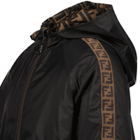 Fendi Kinder Unisex Jas Zwart