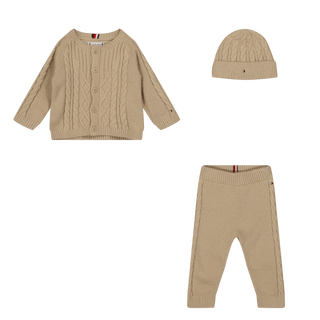 Tommy Hilfiger Baby Unisex Set Beige