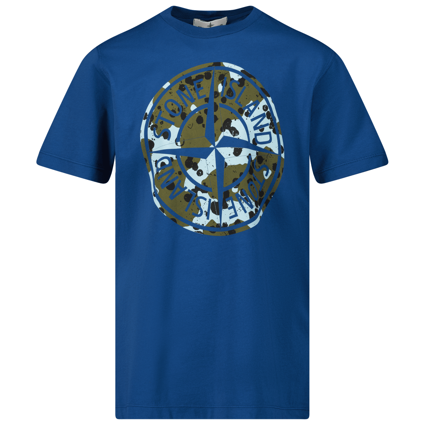 Stone Island Kinder Jongens T-Shirt Blauw - Superstellar