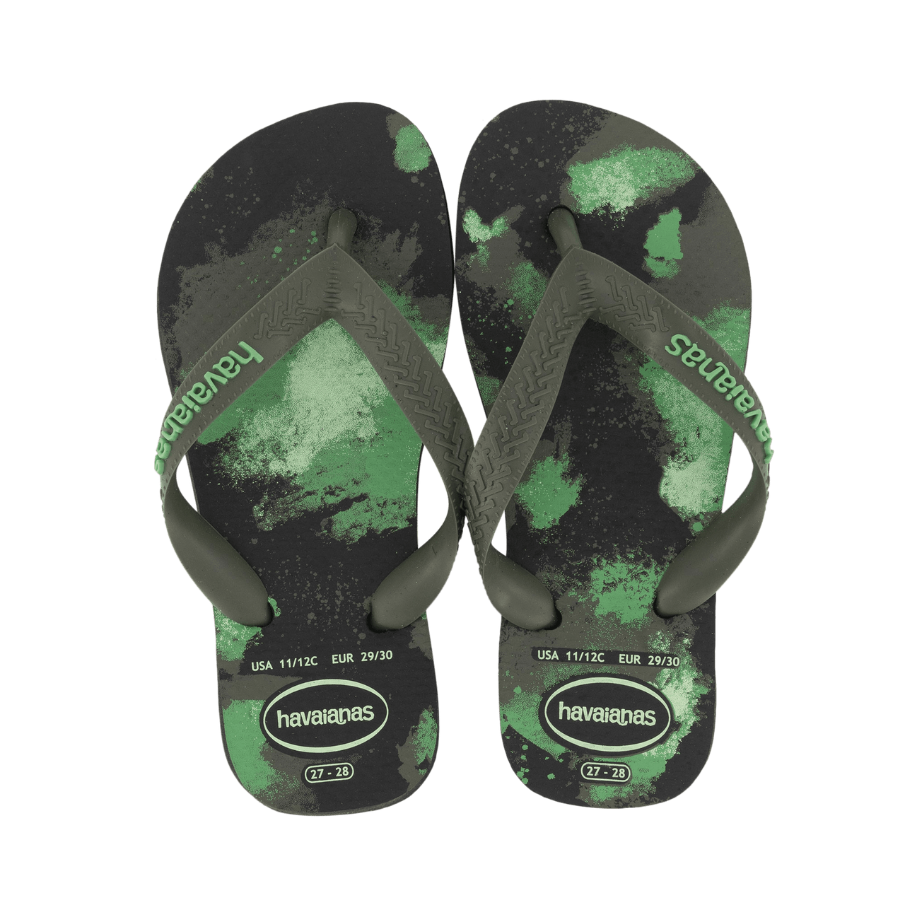 Havaianas Kinder Jongens Slippers Zwart