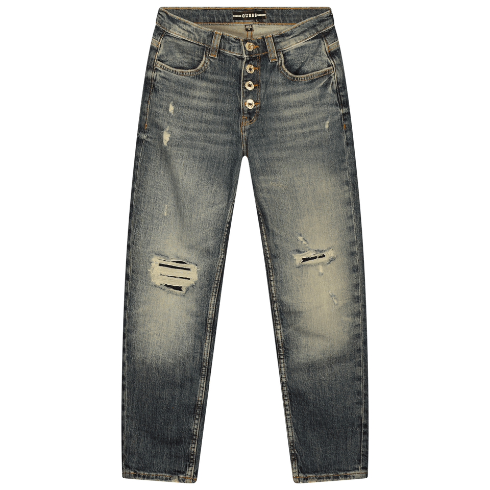 Guess Kinder Meisjes Jeans Blauw 8Y