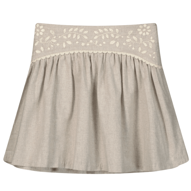 Chloe Kids Girls Skirt Light Gray