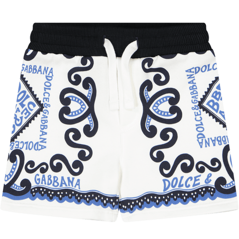 Dolce & Gabbana Baby Jongens Shorts Licht Blauw