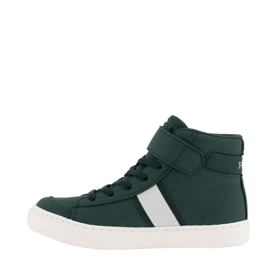 Ralph Lauren Kids Unisex Shoes Dark Green