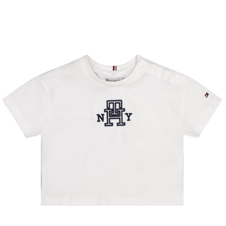 Tommy Hilfiger Baby Girls T-Shirt White