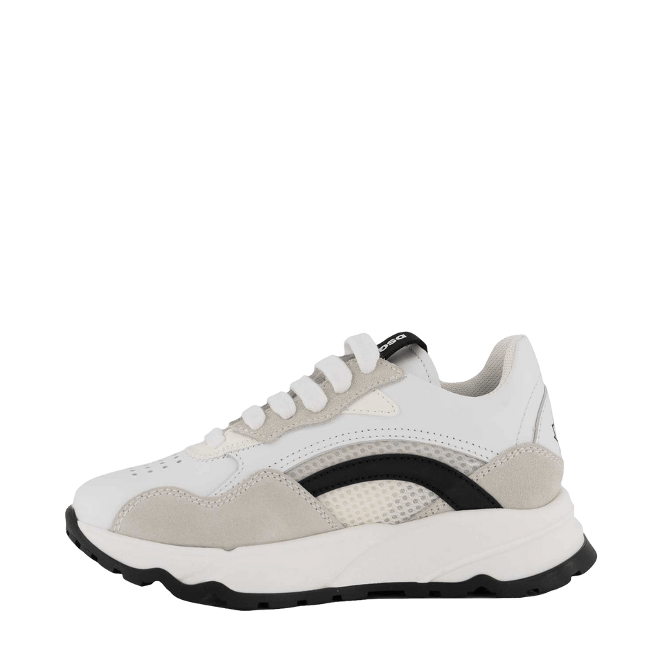 Dsquared2 Kids Unisex Sneakers White
