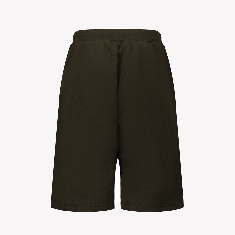 Dsquared2 Kinder Jongens Shorts In Donker Groen