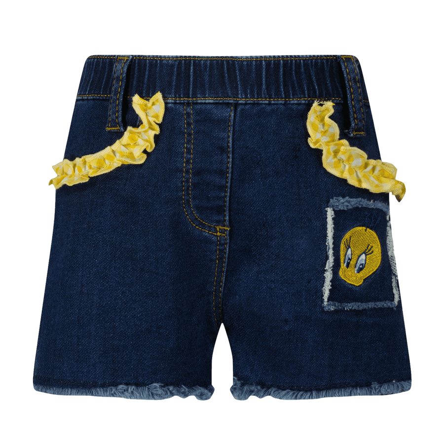 MonnaLisa Baby Meisjes Shorts Jeans