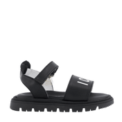 Dsquared2 tür unisex sandaletler siyah