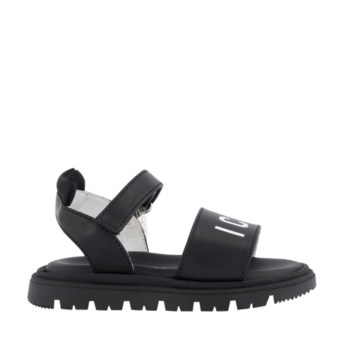 Dsquared2 Kids Unisex Sandals Black