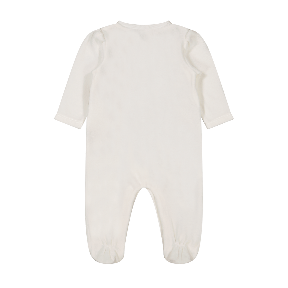Mayoral Baby Unisex Bodysuit Off White