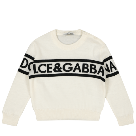 Dolce & Gabbana Baby Boys Sweater White