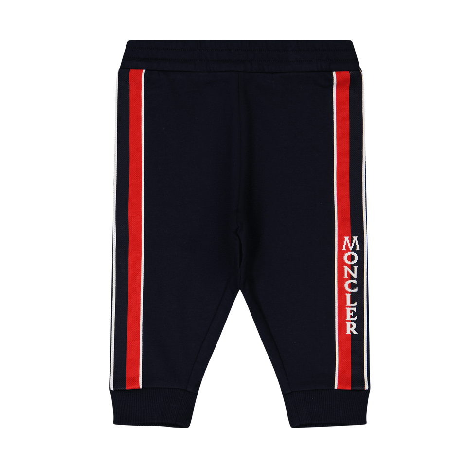 Moncler Baby Jongens Broek Navy 3/6