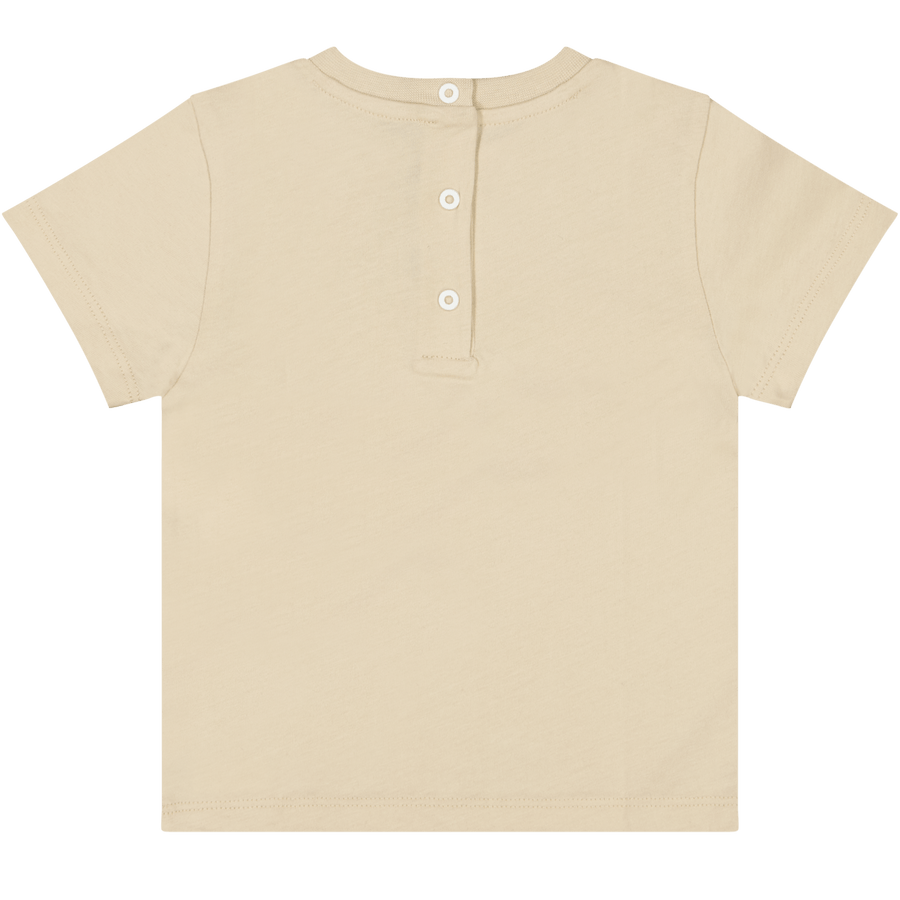 Balmain Baby Unisex T-Shirt Beige